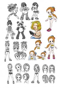 過去パチンコキャラ詰め合わせ（かなり古い物ですが…）